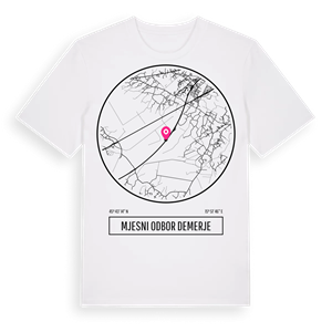 Mjesni odbor Demerje t-shirt – ekologisk bomull t-shirt från Pinshirt
