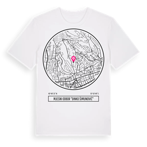 Mjesni odbor "Dinko Šimunović" t-shirt – ekologisk bomull t-shirt från Pinshirt