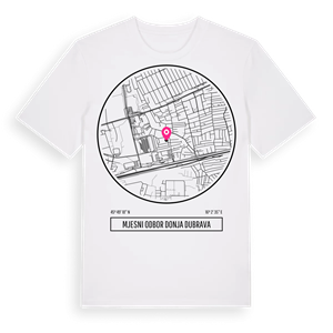 Mjesni odbor Donja Dubrava t-shirt – ekologisk bomull t-shirt från Pinshirt