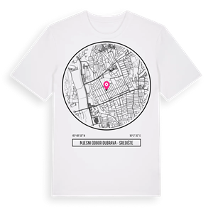 Mjesni odbor Dubrava - središte t-shirt – ekologisk bomull t-shirt från Pinshirt