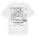 Mjesni odbor Dugave karta t-shirt