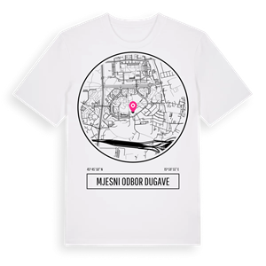 Mjesni odbor Dugave t-shirt – ekologisk bomull t-shirt från Pinshirt