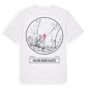 Mjesni odbor Gajišće t-shirt – ekologisk bomull t-shirt från Pinshirt