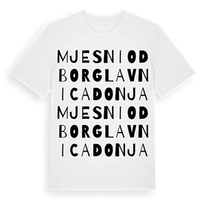 Mjesni odbor Glavnica Donja ordlek t-shirt – ekologisk bomull t-shirt från Pinshirt