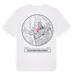 Mjesni odbor Gornja Dubrava t-shirt – ekologisk bomull t-shirt från Pinshirt