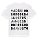Mjesni odbor Gornja Kustošija ordlek t-shirt