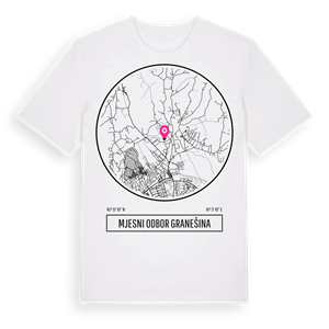 Mjesni odbor Granešina t-shirt – ekologisk bomull t-shirt från Pinshirt