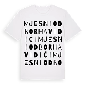 Mjesni odbor Havidići ordlek t-shirt – ekologisk bomull t-shirt från Pinshirt