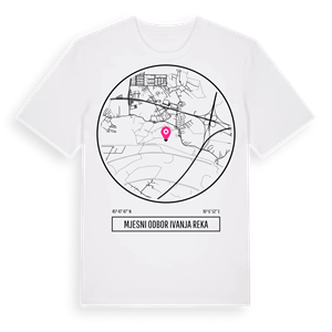 Mjesni odbor Ivanja Reka t-shirt – ekologisk bomull t-shirt från Pinshirt