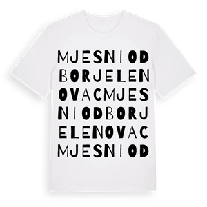 Mjesni odbor Jelenovac ordlek t-shirt – ekologisk bomull t-shirt från Pinshirt