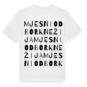 Mjesni odbor Knežija ordlek t-shirt – ekologisk bomull t-shirt från Pinshirt