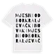 Mjesni odbor Kraljevački Novaki ordlek t-shirt