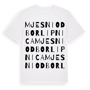 Mjesni odbor Lipnica ordlek t-shirt – ekologisk bomull t-shirt från Pinshirt