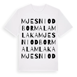 Mjesni odbor Mala Mlaka ordlek t-shirt – ekologisk bomull t-shirt från Pinshirt