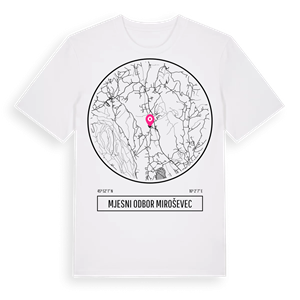 Mjesni odbor Miroševec t-shirt – ekologisk bomull t-shirt från Pinshirt