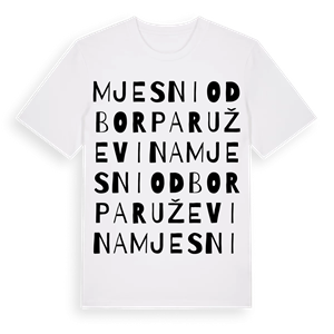 Mjesni odbor Paruževina ordlek t-shirt – ekologisk bomull t-shirt från Pinshirt