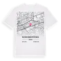 Mjesni odbor Peščenica karta t-shirt