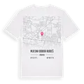 Mjesni odbor Rudeš karta t-shirt
