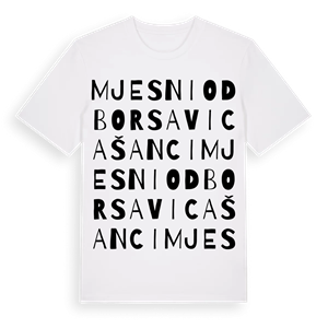 Mjesni odbor Savica Šanci ordlek t-shirt – ekologisk bomull t-shirt från Pinshirt