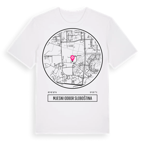 Mjesni odbor Sloboština t-shirt – ekologisk bomull t-shirt från Pinshirt