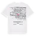 Mjesni odbor Špansko - jug karta t-shirt