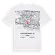 Mjesni odbor Špansko - jug karta t-shirt