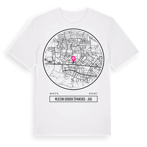 Mjesni odbor Špansko - jug t-shirt – ekologisk bomull t-shirt från Pinshirt