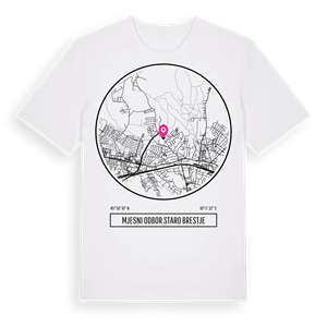 Mjesni odbor Staro Brestje t-shirt – ekologisk bomull t-shirt från Pinshirt