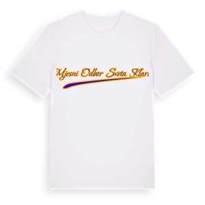 Mjesni odbor Sveta Klara baseball t-shirt – ekologisk bomull t-shirt från Pinshirt