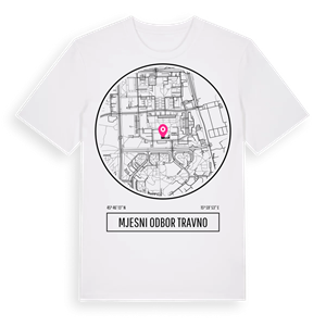 Mjesni odbor Travno t-shirt – ekologisk bomull t-shirt från Pinshirt