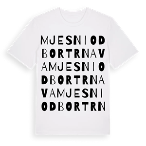 Mjesni odbor Trnava ordlek t-shirt – ekologisk bomull t-shirt från Pinshirt