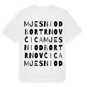 Mjesni odbor Trnovčica ordlek t-shirt – ekologisk bomull t-shirt från Pinshirt