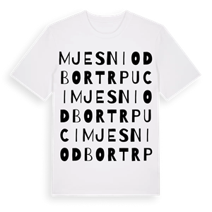 Mjesni odbor Trpuci ordlek t-shirt – ekologisk bomull t-shirt från Pinshirt