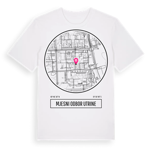 Mjesni odbor Utrine t-shirt – ekologisk bomull t-shirt från Pinshirt