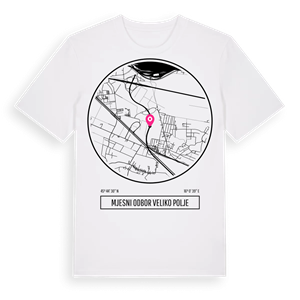 Mjesni odbor Veliko Polje t-shirt – ekologisk bomull t-shirt från Pinshirt