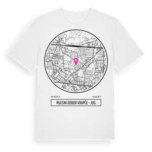 Mjesni odbor Vrapče - jug t-shirt – ekologisk bomull t-shirt från Pinshirt