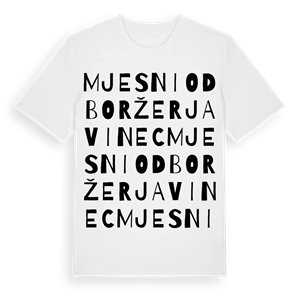 Mjesni odbor Žerjavinec ordlek t-shirt – ekologisk bomull t-shirt från Pinshirt