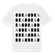 Odra ordlek t-shirt