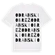 Odranski Obrež ordlek t-shirt