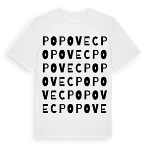Popovec ordlek t-shirt – ekologisk bomull t-shirt från Pinshirt