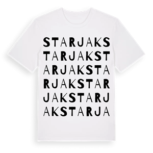 Starjak ordlek t-shirt – ekologisk bomull t-shirt från Pinshirt