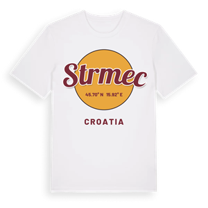 Strmec cirkel t-shirt – ekologisk bomull t-shirt från Pinshirt