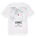 Strmec karta t-shirt