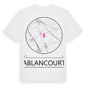 Ablancourt t-shirt – ekologisk bomull t-shirt från Pinshirt