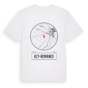 Acy-Romance t-shirt – ekologisk bomull t-shirt från Pinshirt