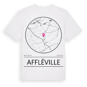Affléville t-shirt – ekologisk bomull t-shirt från Pinshirt
