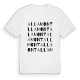 Allamont ordlek t-shirt