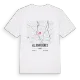 Allibaudières karta t-shirt