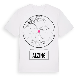 Alzing t-shirt – ekologisk bomull t-shirt från Pinshirt