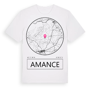 Amance t-shirt – ekologisk bomull t-shirt från Pinshirt